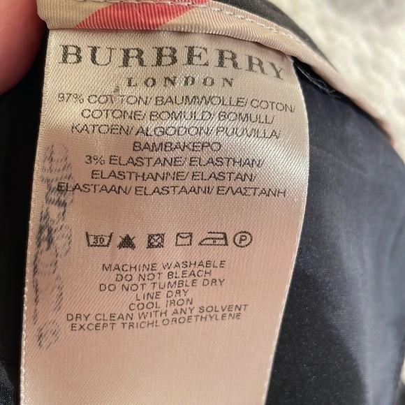 BURBERRY Brit Wide Triple Loop Waistband Black Tailored Pants - Picture 4 of 9